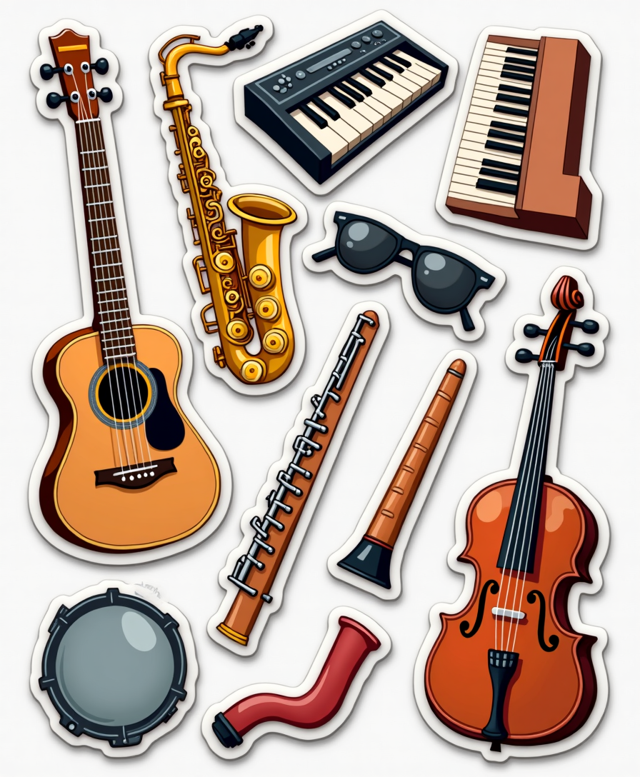 My Hobby World - Sticker Sheet v18